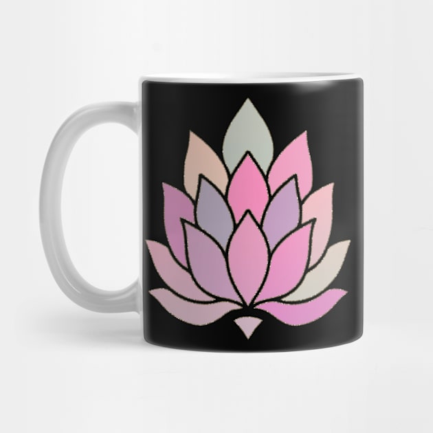 Lotus flower pastel by LebensART